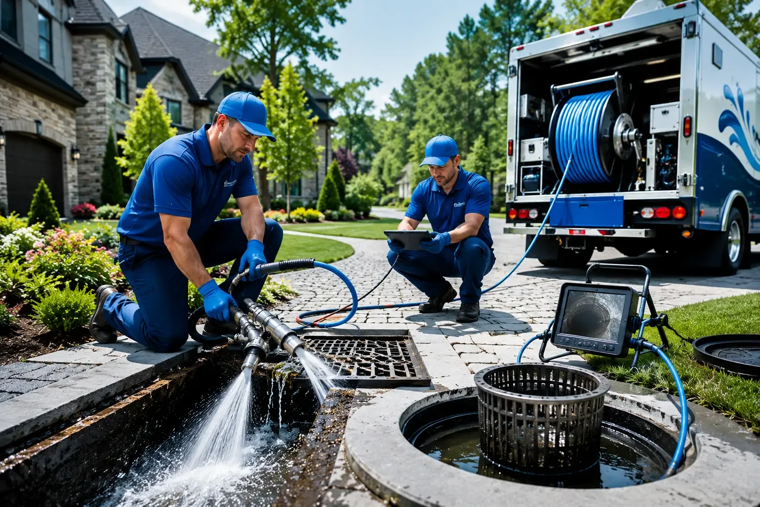 Local outdoor drain cleaning professionals in Scott Air Force Base, IL